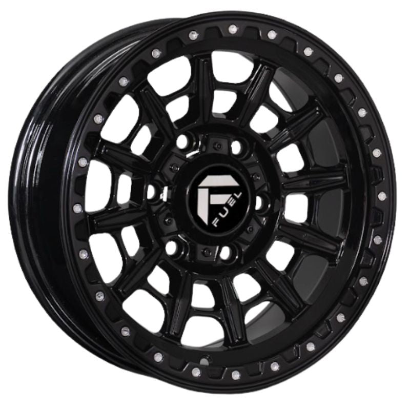 RW® - 15X8.0 6X139.7 ET0 CB110.1 BLACK -RIVET