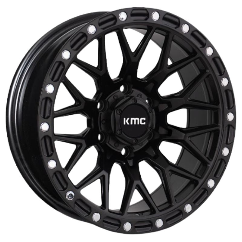 RW® - 17X9.0 6X139.7 ET-12 CB106.1 SMATE BLACK -RIVET