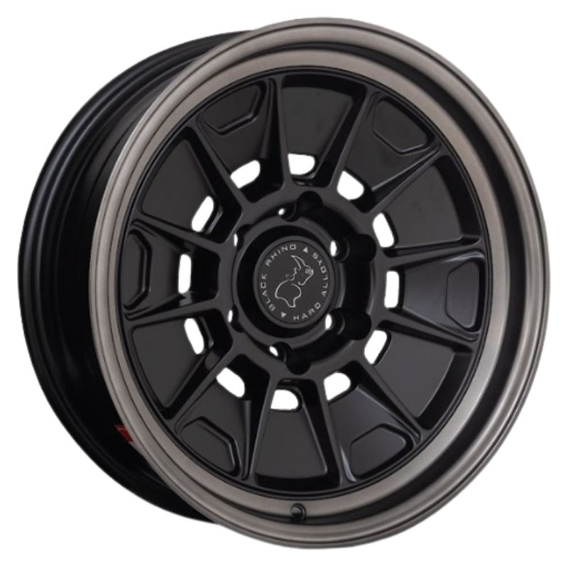 RW® - 17X9.0 6X139.7 ET0 CB106.1 SATIN BLACK/LIP POLISHED