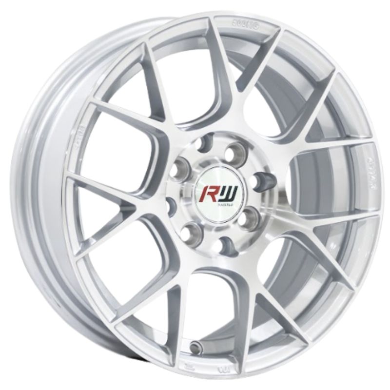 RW® - 14X6.0 8X100/114.3 ET35 CB73.1 SILVER MACHINE