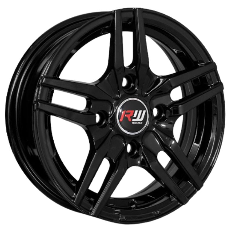 RW® - 13X5.5 4X114.3 ET30 CB73.1 BLACK