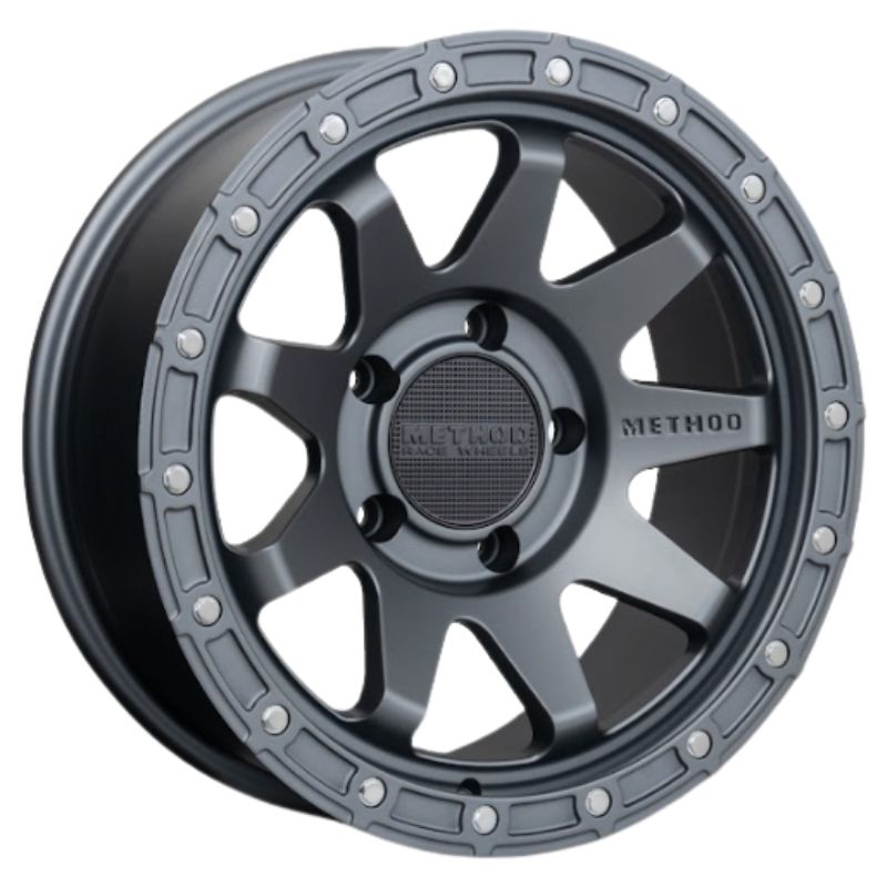 RW® - 17X9.0 5X139.7 ET-12 CB110.1 SATIN GUN METAL-RIVETS