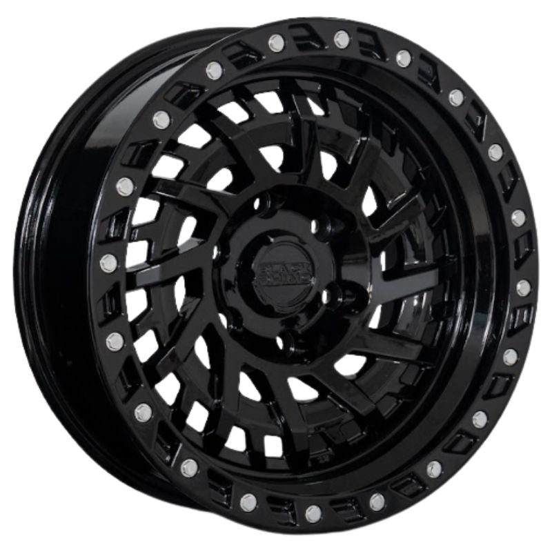 RW® - 17X9.0 139.7X6 ET0 CB110 BLACK-RIVETS