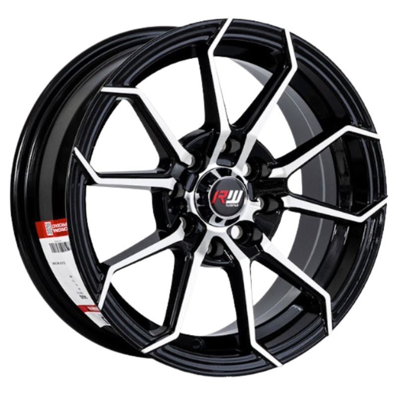 Aro RW® - 14X6 100/114.3X8 ET25 CB73.1 BLACK MACHINE - SKU 803.163818