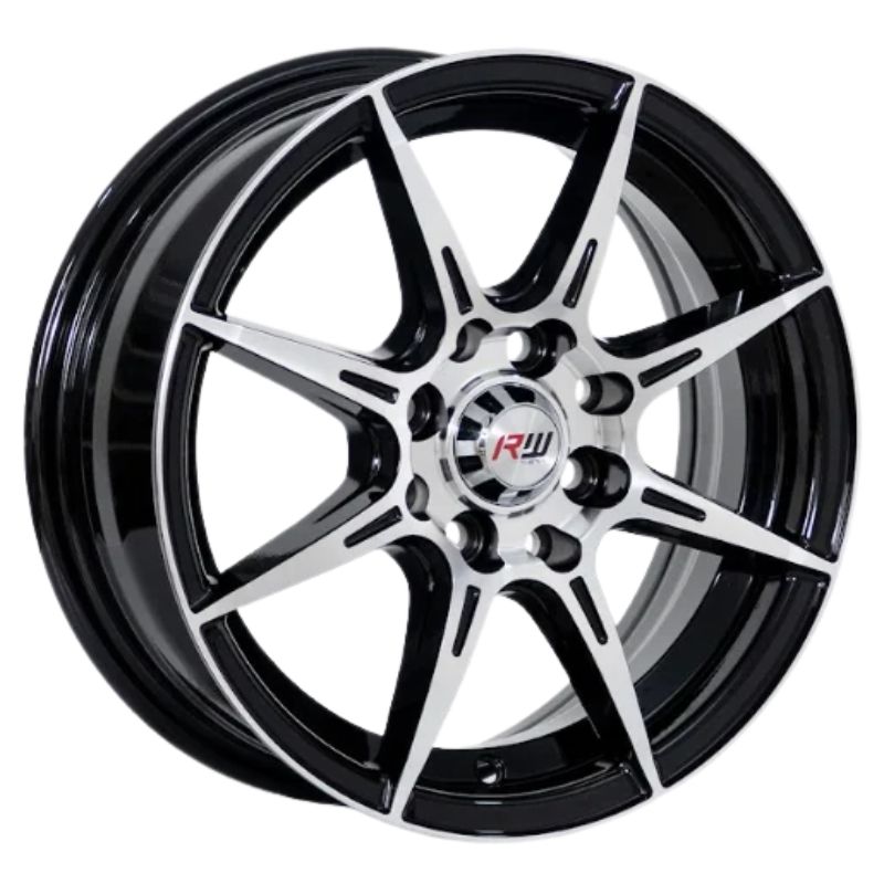 Aro RW® - 14X5.5 100/114.3X8 ET35 CB73.1 BLACK MACHINE - SKU 803.163860
