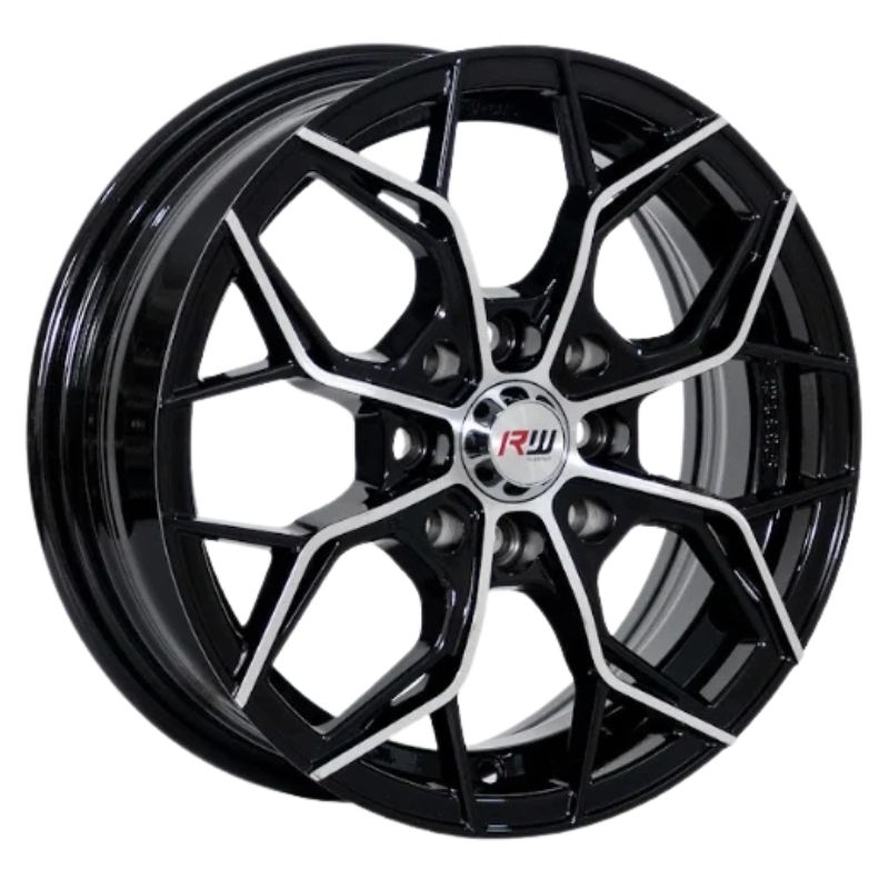 Aro RW® - 14X5.5 100/114.3X8 ET35 CB73.1 BLACK MACHINE - SKU 803.163879