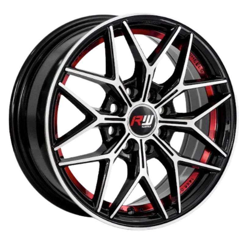 Aro RW® - 14X6 100/108X8 ET35 CB73.1 BLACK MACHINE/UNDERCUT - SKU 803.164534
