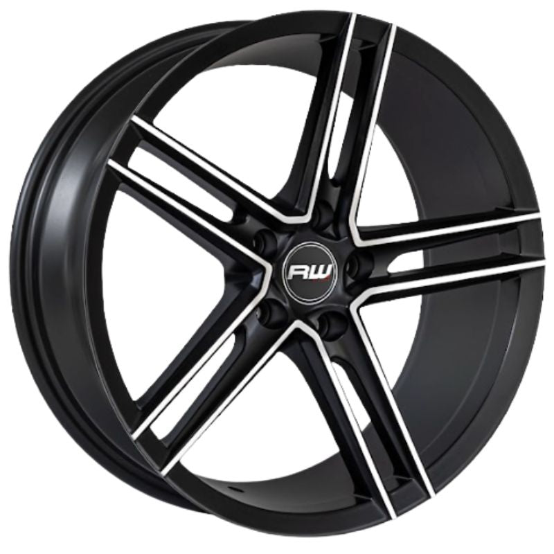 RW® - 18X8.0 5X112 ET35 CB73.1 SMATE B/M