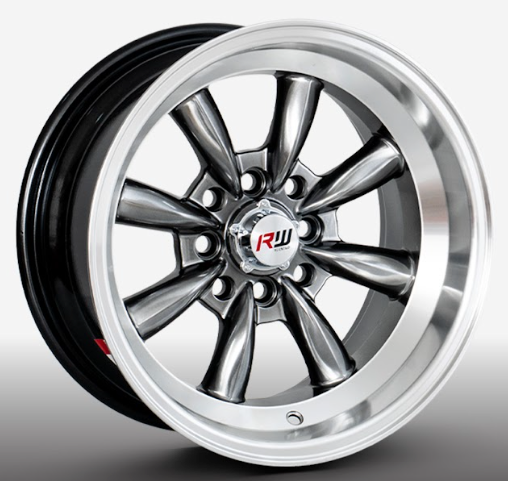 ARO 14X7 100/108X8 ET-10 CB73.1 HYPER BLACK/LIP POLISH