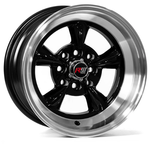 ARO 14X7 100/114.3X8 ET-10 CB73.1 BLACK/LIP POLISH