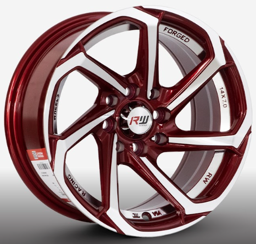 ARO 14X7 100/114.3X8 ET0 CB73.1 RED MACHINE/UNDERCUT