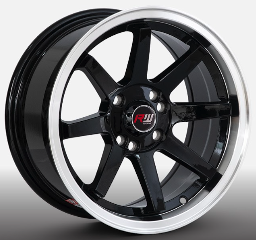 ARO 14X7 100X3/100X4 ET20 CB73.1 BLACK/LIP POLISH