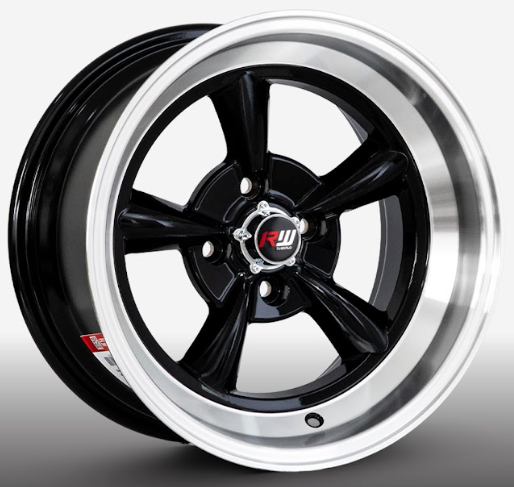 ARO 15X8 100X4 ET-10 CB73.1 BLACK/LIP POLISH