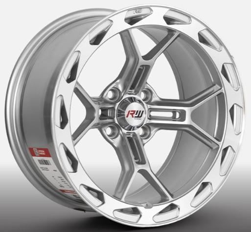 ARO 15X8 100X4 ET-5 CB73.1 HYPER SILVER/RING POLISH