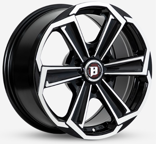 ARO 17X7.5 130X6 ET20 CB74.6 BLACK MACHINE