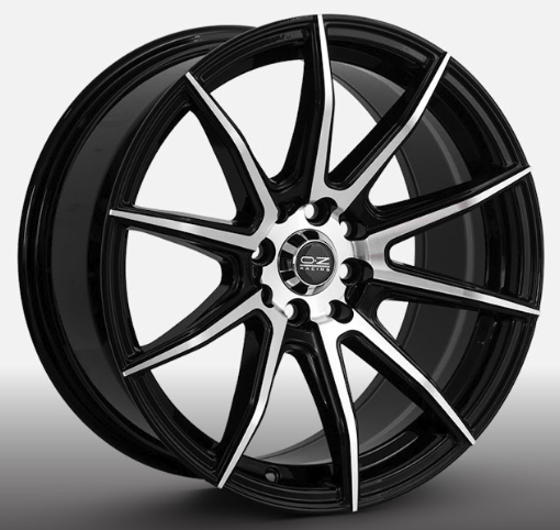 ARO 17X8 100/114.3X8 ET35 CB73.1 BLACK MACHINE