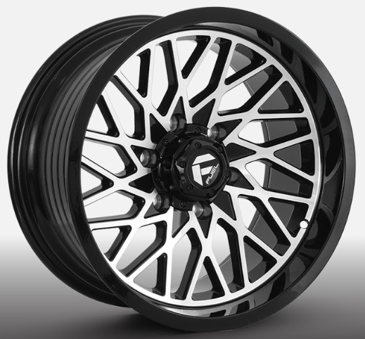 ARO 17X9 139.7X6 ET-12 CB110.5 BLACK MACHINE/LIP BLACK