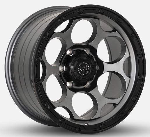 ARO 17X9 139.7X6 ET0 CB110.1 SMATE GUN METAL/RING SMAT