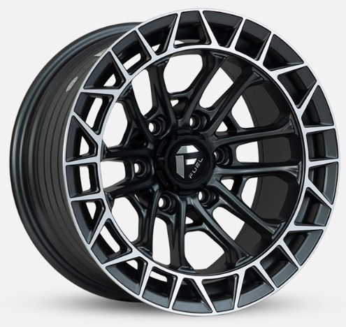 ARO 17X9 139.7X6 ET0 CB110.5 SMATE GUN METAL/RING POLI