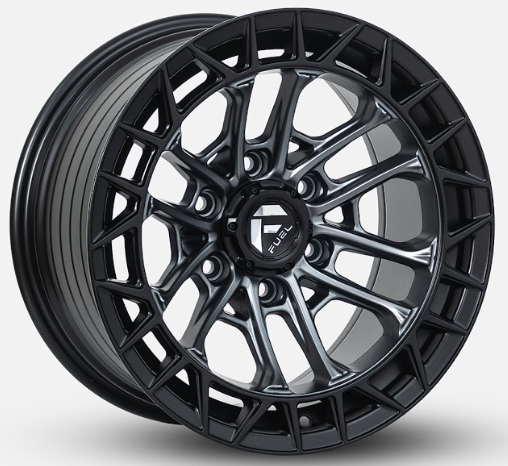ARO 17X9 139.7X6 ET0 CB110.5 SMATE GUN METAL/RING SMAT