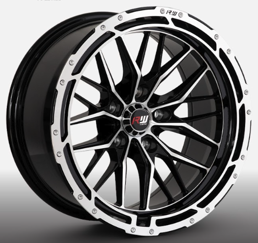 ARO 16X8 114.3X5 ET-5 CB73.1 BLACK MACHINE/RNG POLISH/