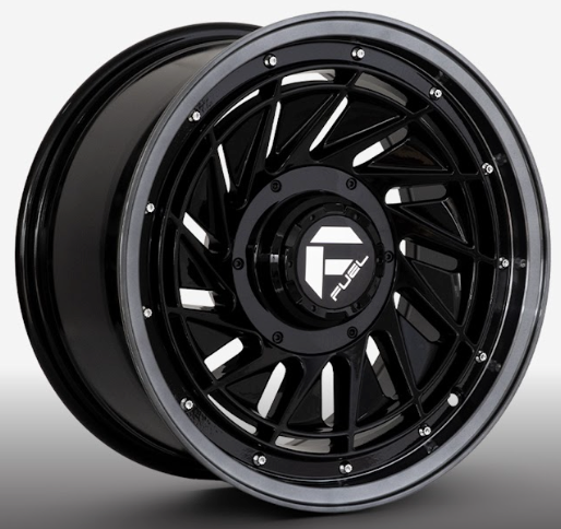 ARO 16X8 130/139.7X12 ET-5 CB100.1 BLACK/LIP POLISH BL