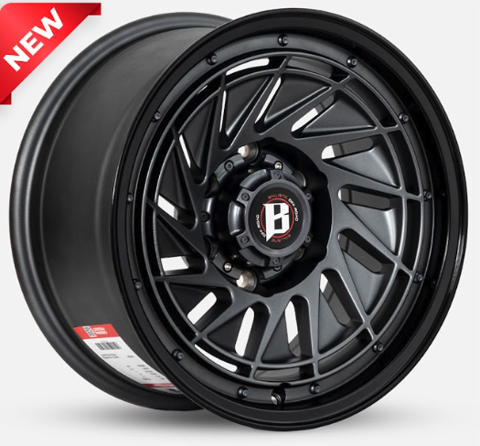 ARO 16X8 139.7X6 ET-5 CB110.5 SMATE GUN METAL/LIP BLAC