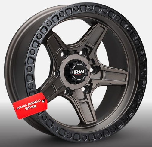 ARO 16X8 139.7X6 ET0 CB110 SMATE BRONZE/RING SMATE BLA