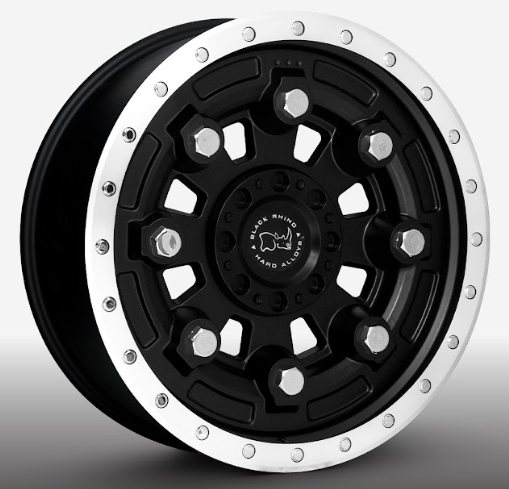 ARO 20X9 139.7X6 ET0 CB106.1 SMATE BLACK/RING POLISH/R
