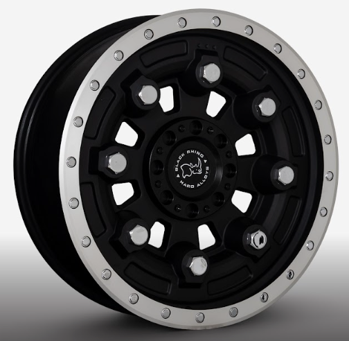 ARO 20X9 139.7X6 ET0 CB106.1 SMATE BLACK/RING POLISH/R