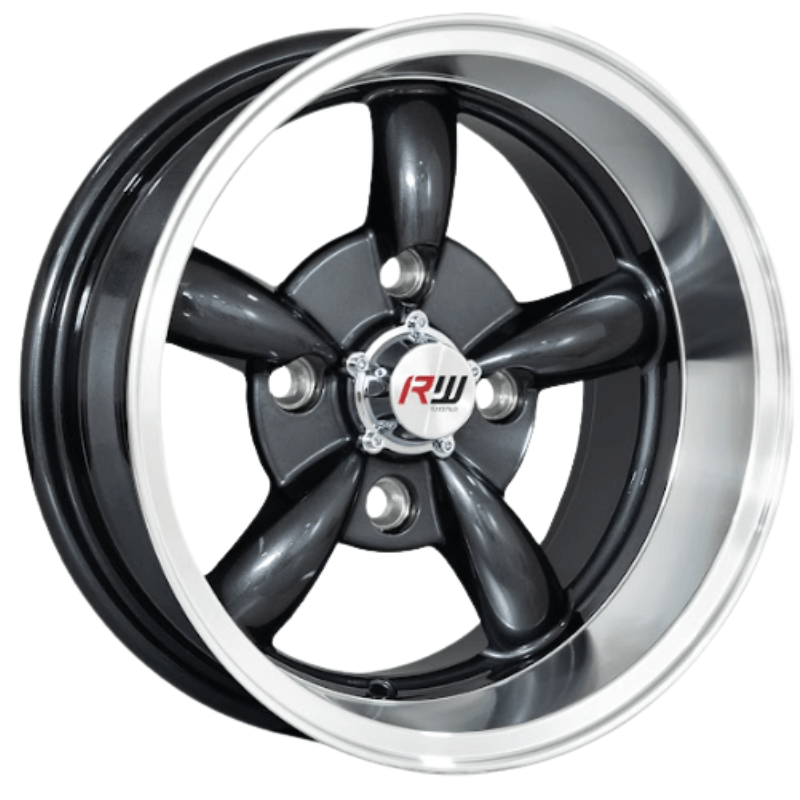 RW® - 13X7.0 4X114.3 ET-7 CB73.1 DARK GM/LP