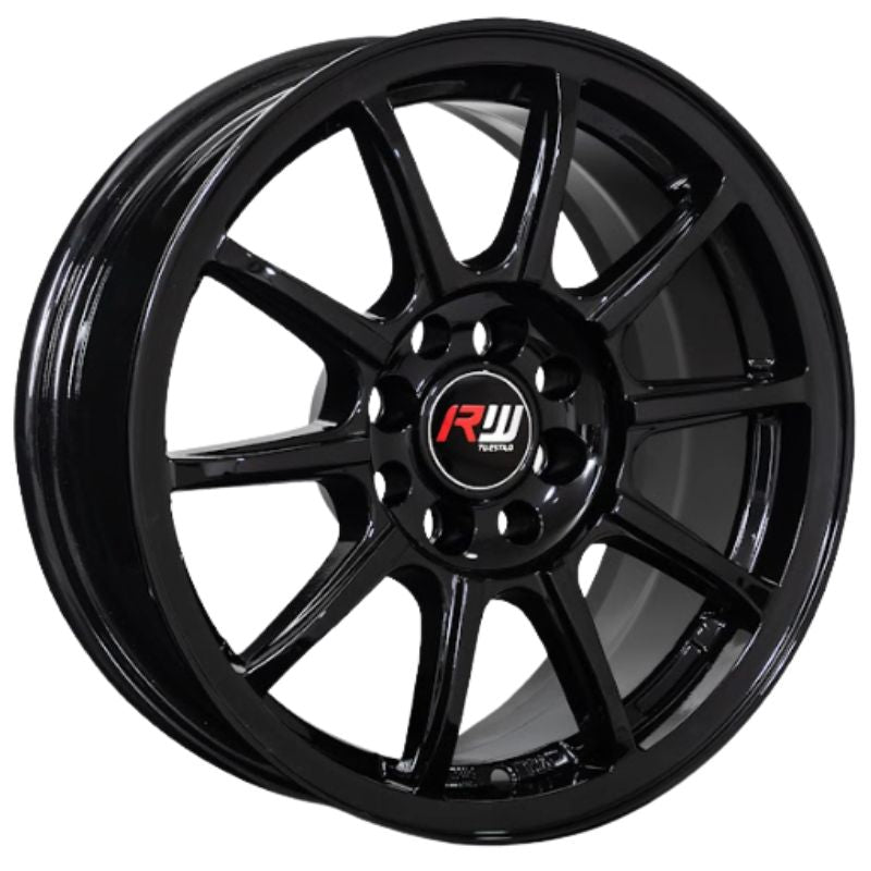 RW® - 15X7 4X100/4X108 ET20 CB73.1 BLACK