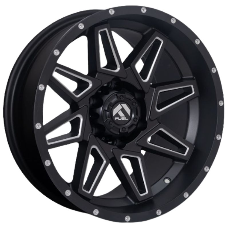 RW® - 20X9 6X139.7 ET0 CB106.1 SATIN BLACK/MILLED