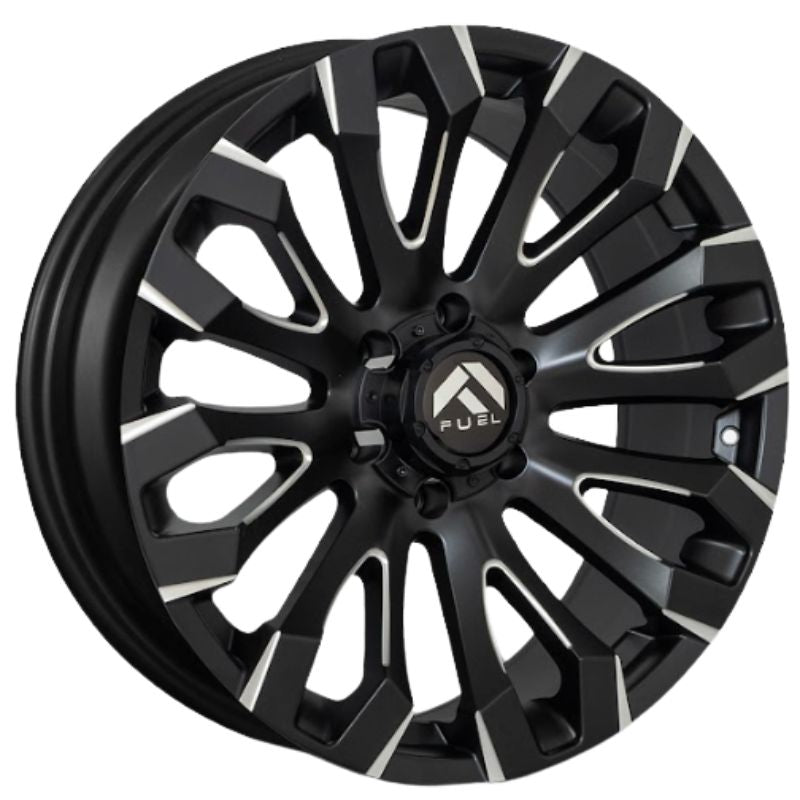 RW® - 20x9 6X139.7 ET0 CB110.1 SMATE BLACK MILLING