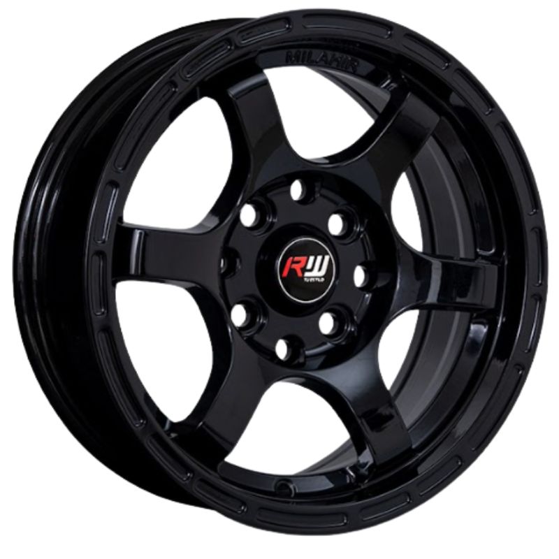 RW® - 13X6 4X100/4X114.3 ET15 CB73.1 BLACK