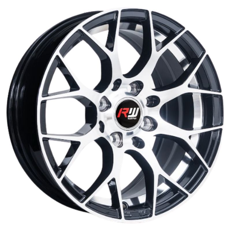 RW® - 14X6 4X100/4X114.3 ET35 CB73.1 BLACK MACHINED