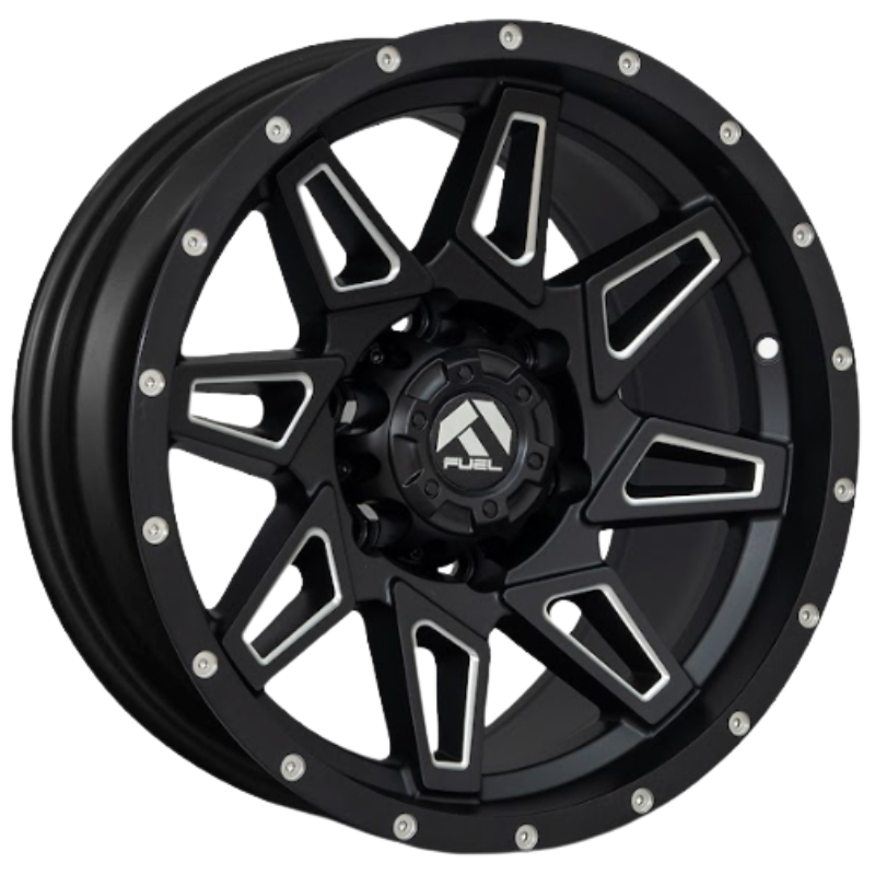 RW® - 16X8.5 6X139.7 ET0 CB110.1 SMATE BLACK MILLING/MIL