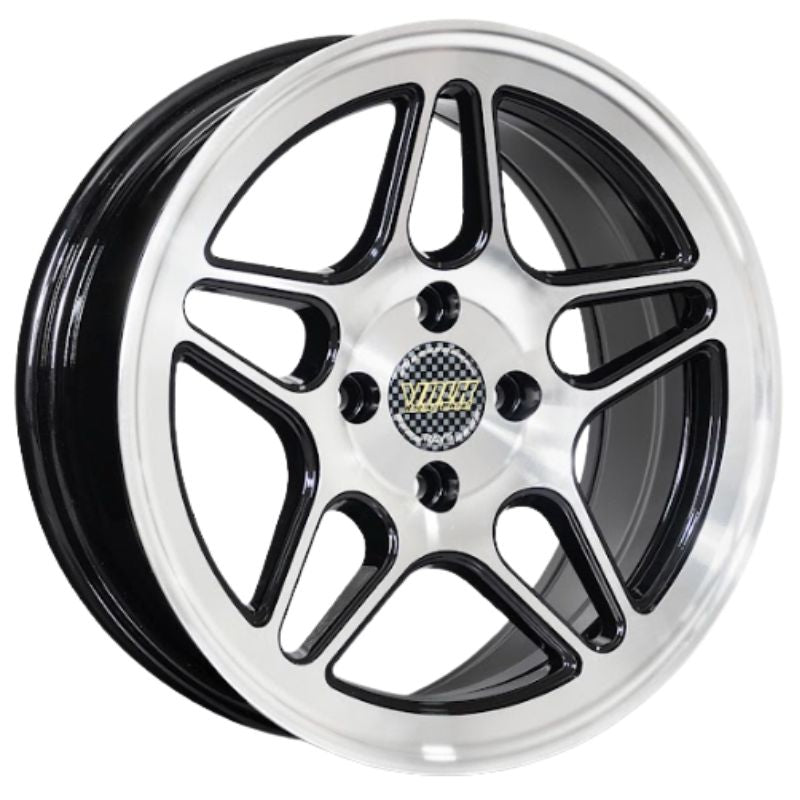 RW® - 15X7 4X100 ET30 CB73.1 BLACK MACHINED