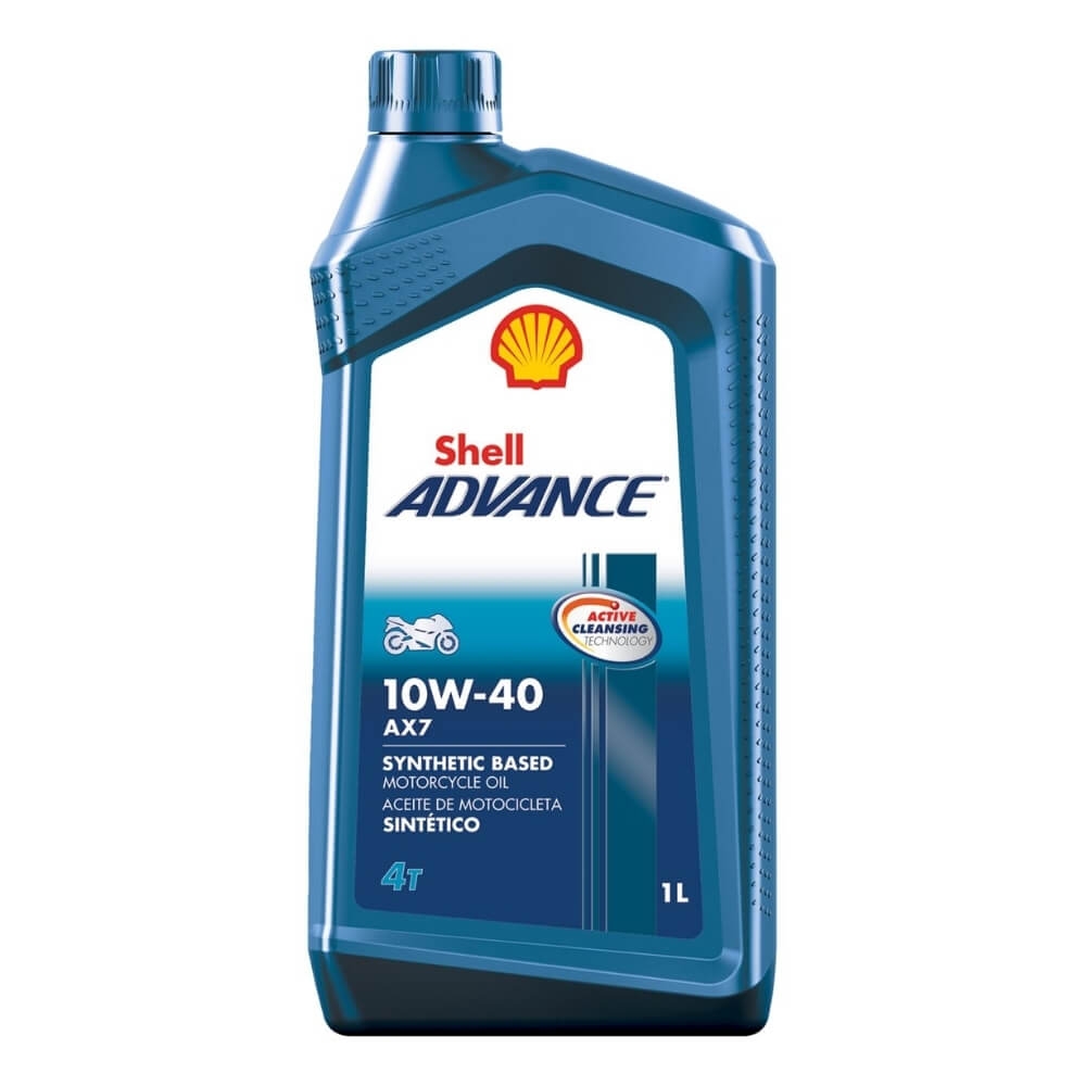 SHELL ADVANCE 4T AX7 10W40 (SN/MA2) 1L