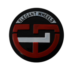 RELIEVE NEGRO / 59MM / LOGO ELEGANT WHEELS