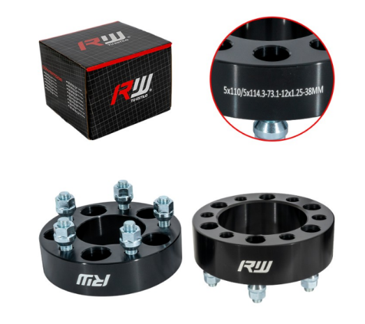 CONVERTIDOR PCD 130X6 a 139.7X6 31MM CB 74.6 12X1.50