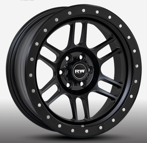 RW® - 17X9.0 6X114.3 ET-12 CB66.1 SMATEBLACK-R