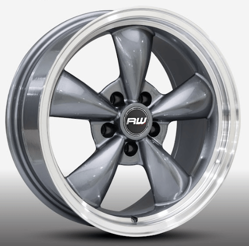 RW® - 17X8 5X114.3 ET0 CB73.1 GM/LIP POLISHED