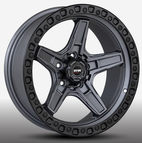 RW® - 17X9 5X114.3 ET0 CB73.1 SMATE B RING/SMATE GM FACE