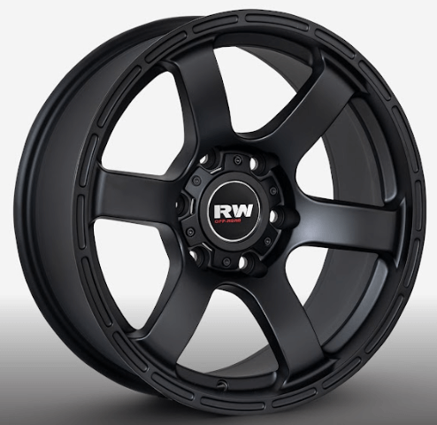 RW® - 17X9 6X139.7 ET0 CB110.5 SMATE BLACK