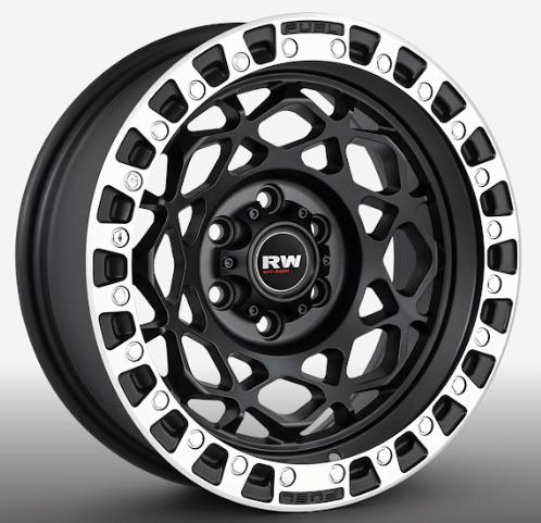 RW® - 16X8 6X114.3 ET0 CB66.1 SMATE B/POLISH R