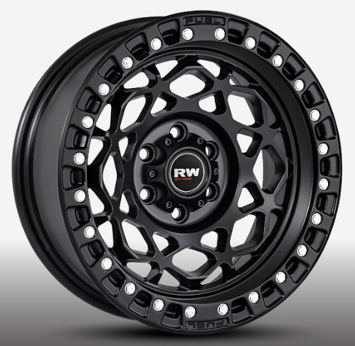 RW® - 16X8 6X114.3 ET0 CB66.1 SMATE BLACK R