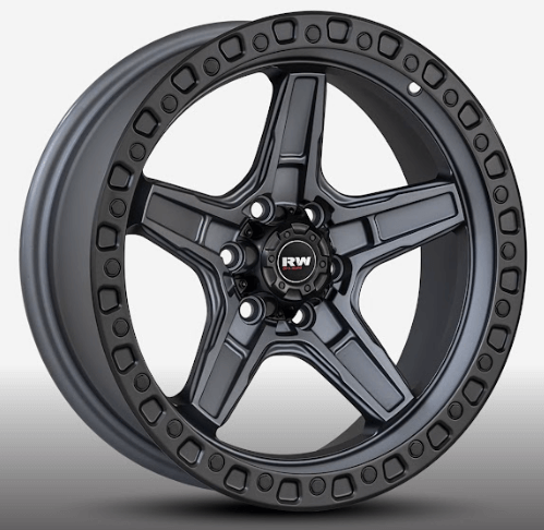 RW® - 16X8 6X114.3 ET0 CB66.1 SMATE BLACK/SMATE GM