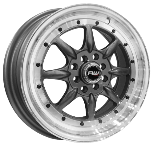 RW® - 16X7 4X100/4X114.3 ET30 CB73.1 GM/LP/BLACK R