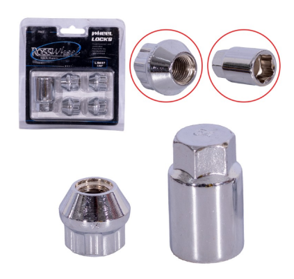 KIT SEGURIDAD CONICA RW ROSWHEEL 5PCS 22MM 7/16 D19